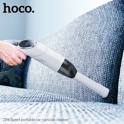 Портативний пілосос Hoco ZP6 Speed portable car vacuum cleaner Білий - фото 3
