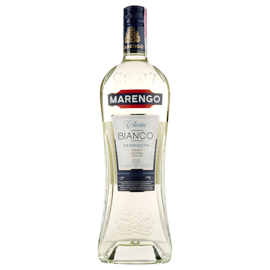 Упаковка вермуту Marengo Bianco Classic білий десертний 16% 6 л (1 л х 6 шт.) - фото 2