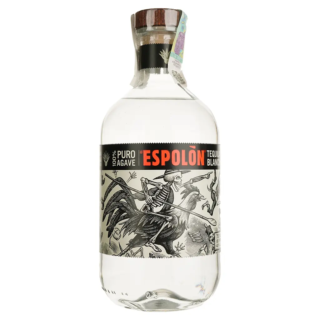Текила Espolon Blanco 100% Agave 40% 1.5 л (2 шт. х 0.75 л) - фото 2