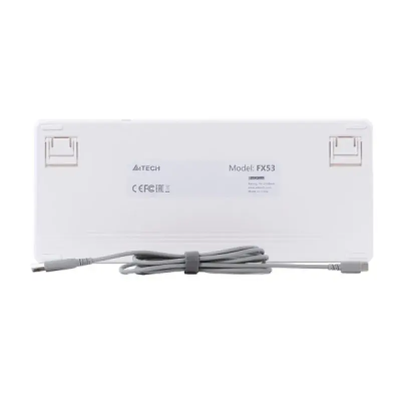 Клавіатура A4Tech FX53 USB UA White (4711421002400) - фото 6