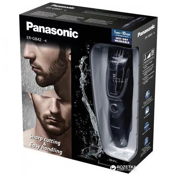Машинка для стрижки Panasonic ER-GB42-K520 - фото 6