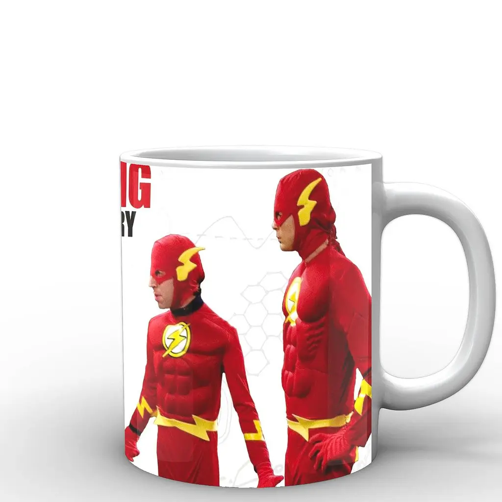 Кухоль GeekLand Теорія великого вибуху The Big Bang Theory у костюмах BB.002.24 330 мл білий - фото 3