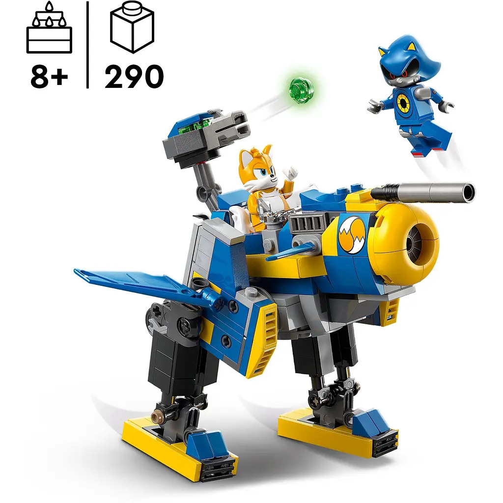 Конструктор LEGO Sonic the Hedgehog Cyclone vs. Metal Sonic 290 деталей (77002) - фото 3