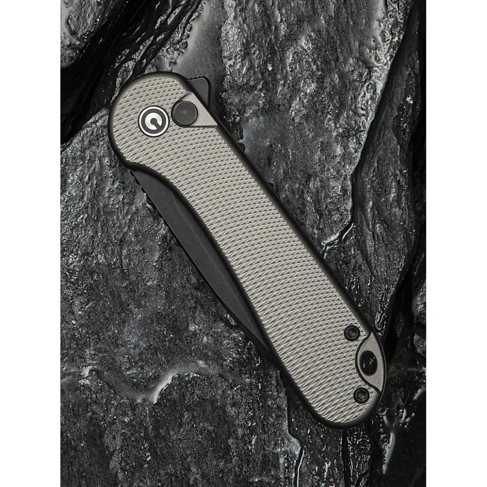 Ніж складаний кишеньковий Civivi Elementum II, (7.5 см) Nitro-V / Aluminum сірий - фото 13