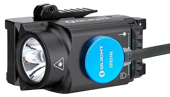 Фонарь с ЛЦВ Olight Baldr Mini Green Laser Black - фото 3