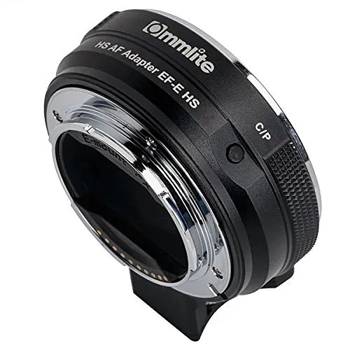 Перехідник Commlite CM-EF-E HS AF для об'єктивів EF/EF-S на E-Mount - фото 2