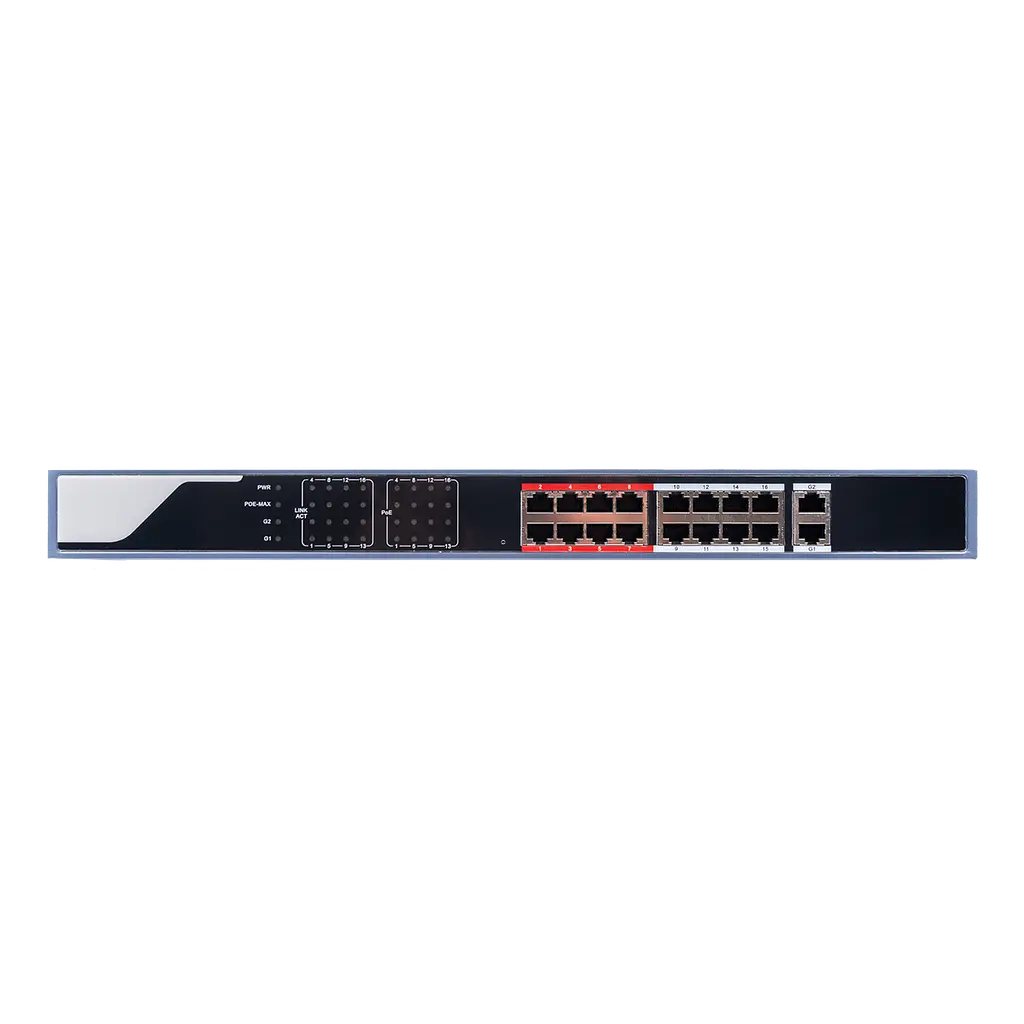 Комутатор мережевий POE GV-019-AI-16+2PG - фото 2