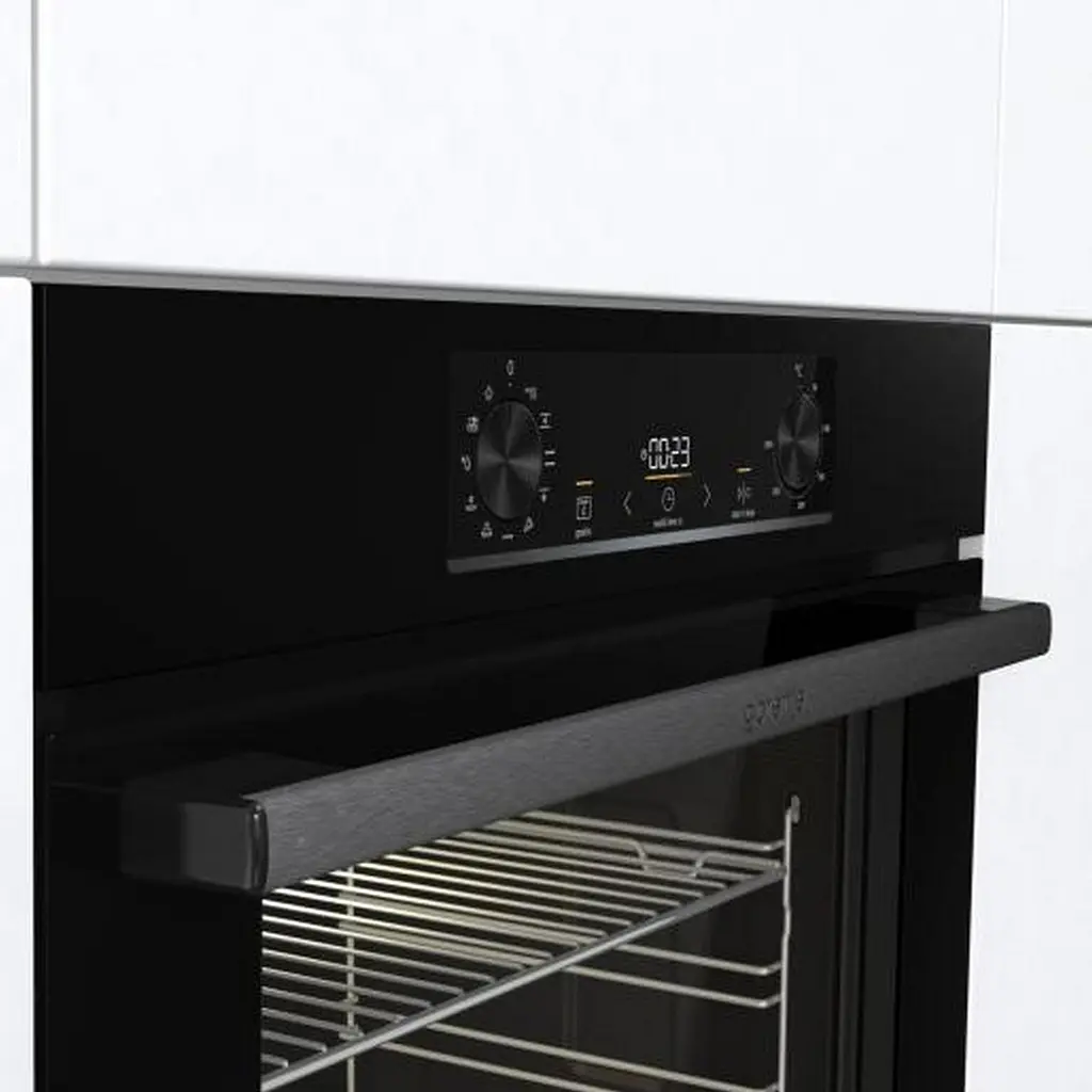 Духова шафа Gorenje електрична 77 л, A, IconLed, чорний - фото 7
