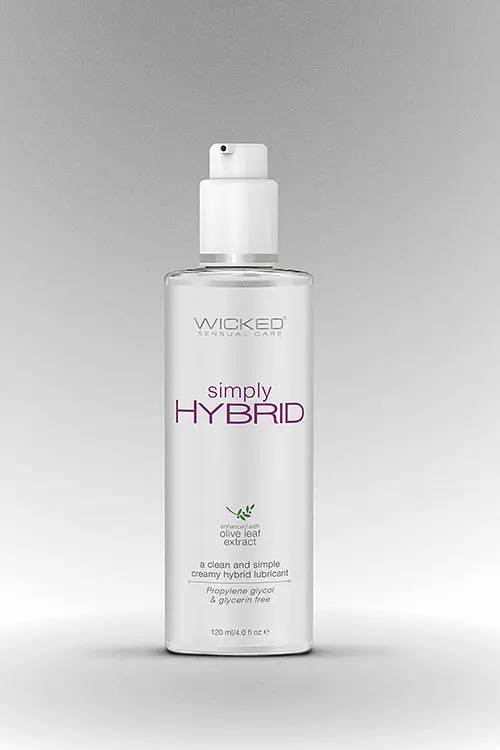 Лубрикант кремовий гібридний Wicked Simply Hybrid Sperm 120 ml - фото 5