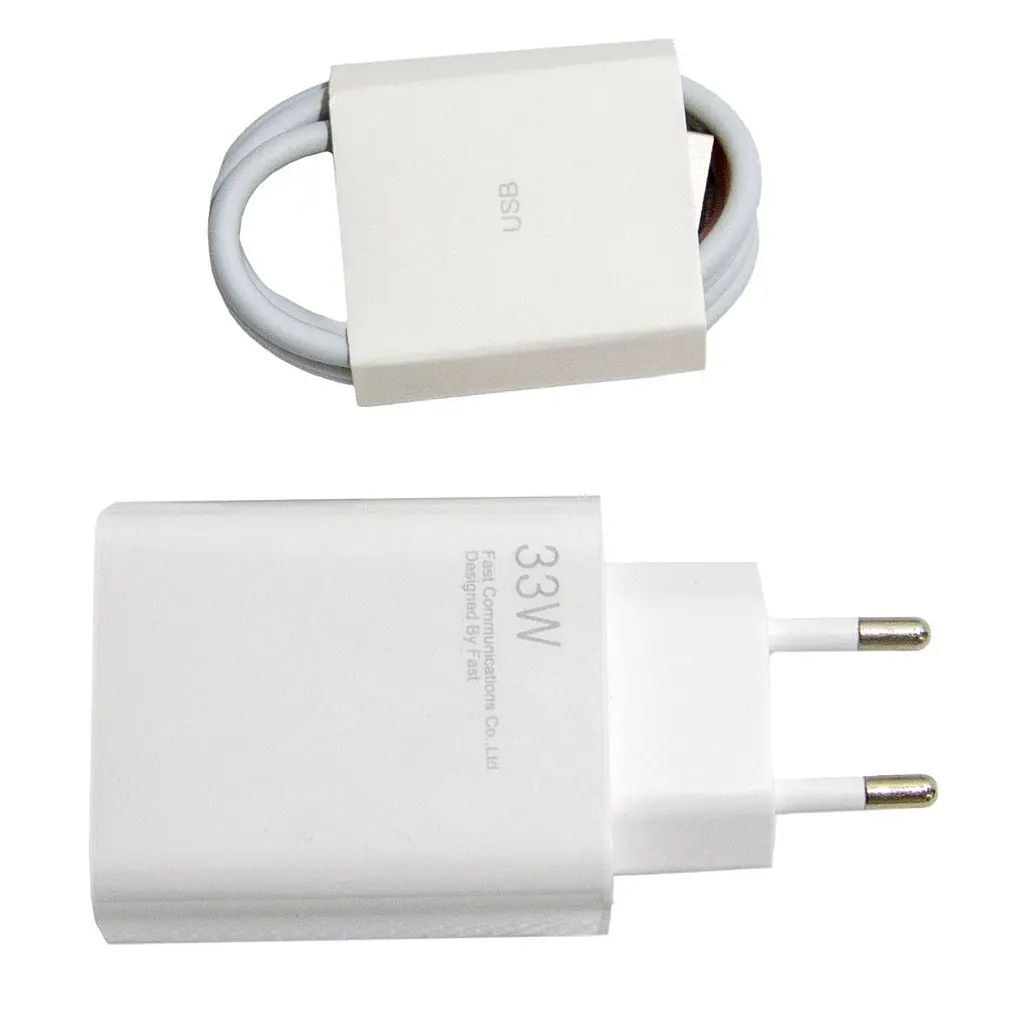 Адаптер зарядний Power adapter Suite USB, кабель Type-C, білий, 33W - фото 5