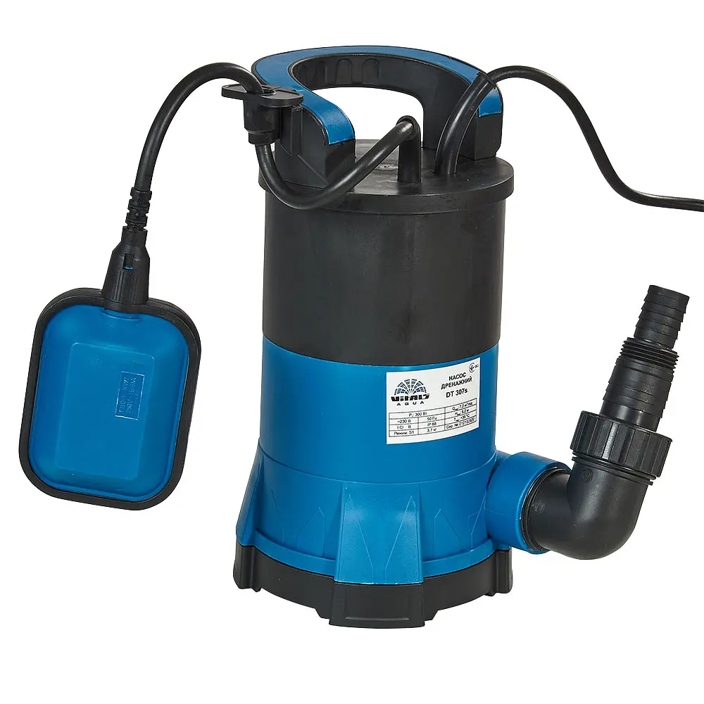 Насос занурювальний дренажний Vitals Aqua DT 307s для чистої води (47607) - фото 4
