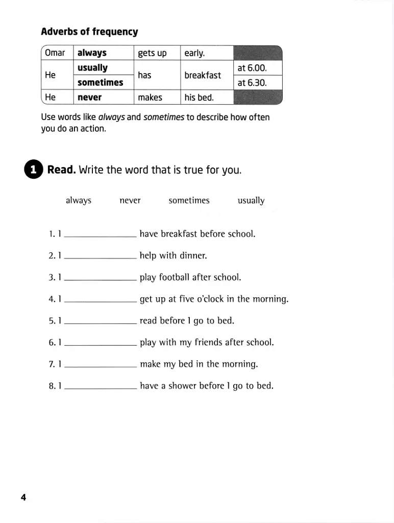 Our World 3. Grammar. Workbook - фото 5
