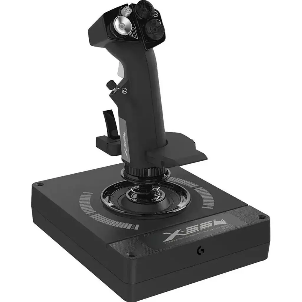 Джойстик із важелем керування двигуном Logitech X-56 Rhino Saitek Pro Flight (945-000059) [175063] - фото 3