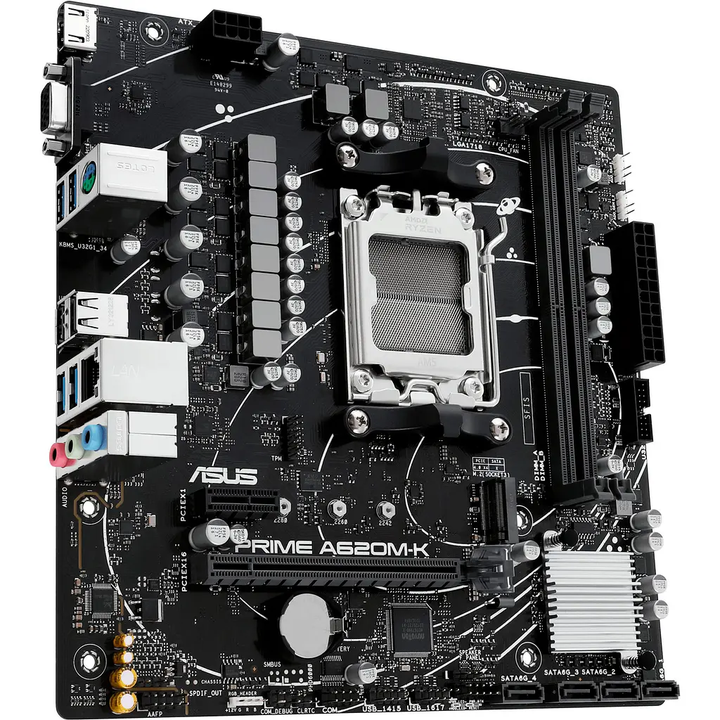 Материнська плата Asus Prime A620M-K (90MB1F40-M0EAY0) [104425] - фото 4