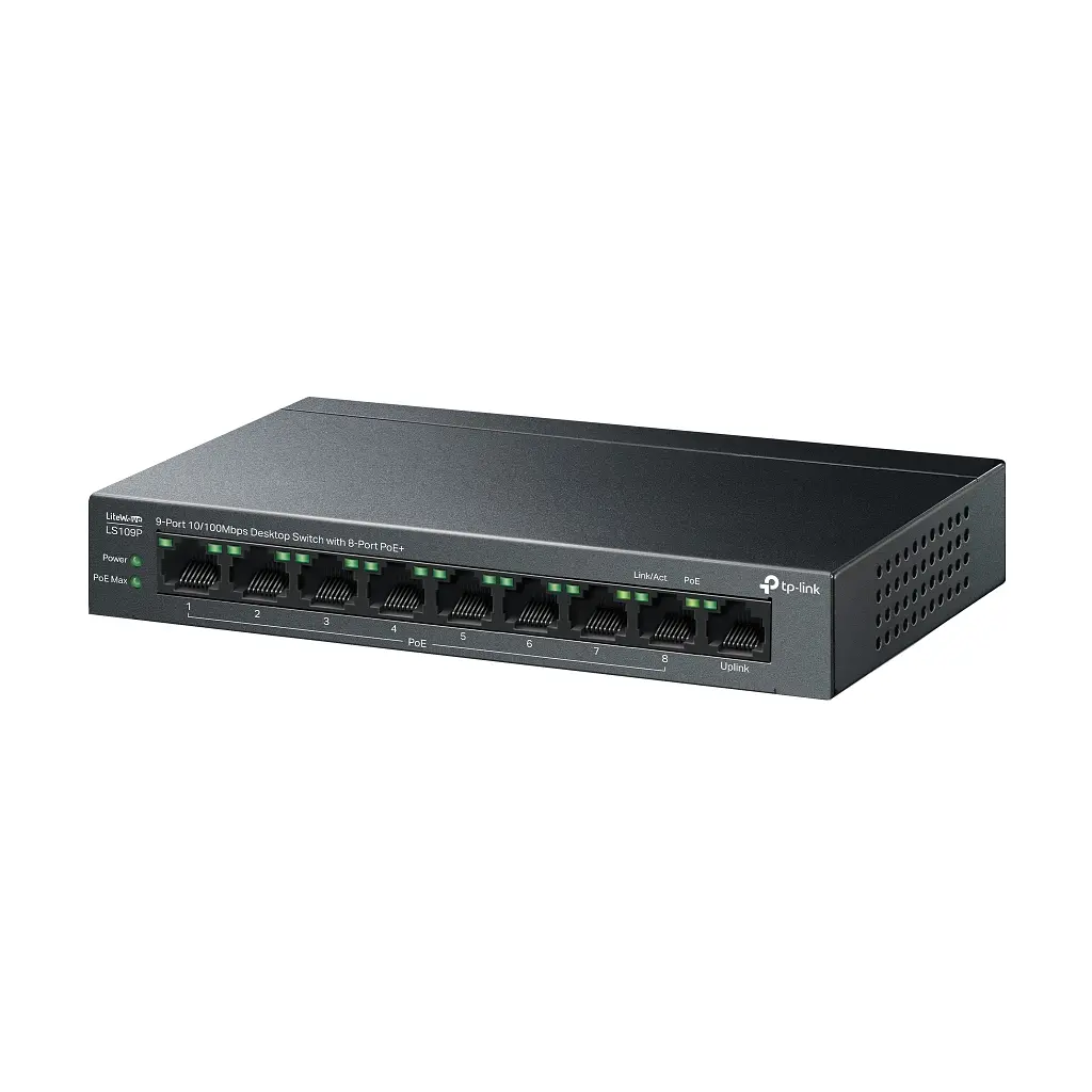 Комутатор мережевий D-Link LS109P - фото 2