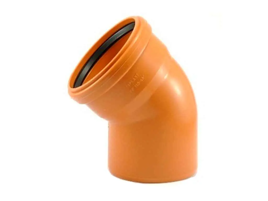 Коліно INSTALPLAST НПВХ 110x45°