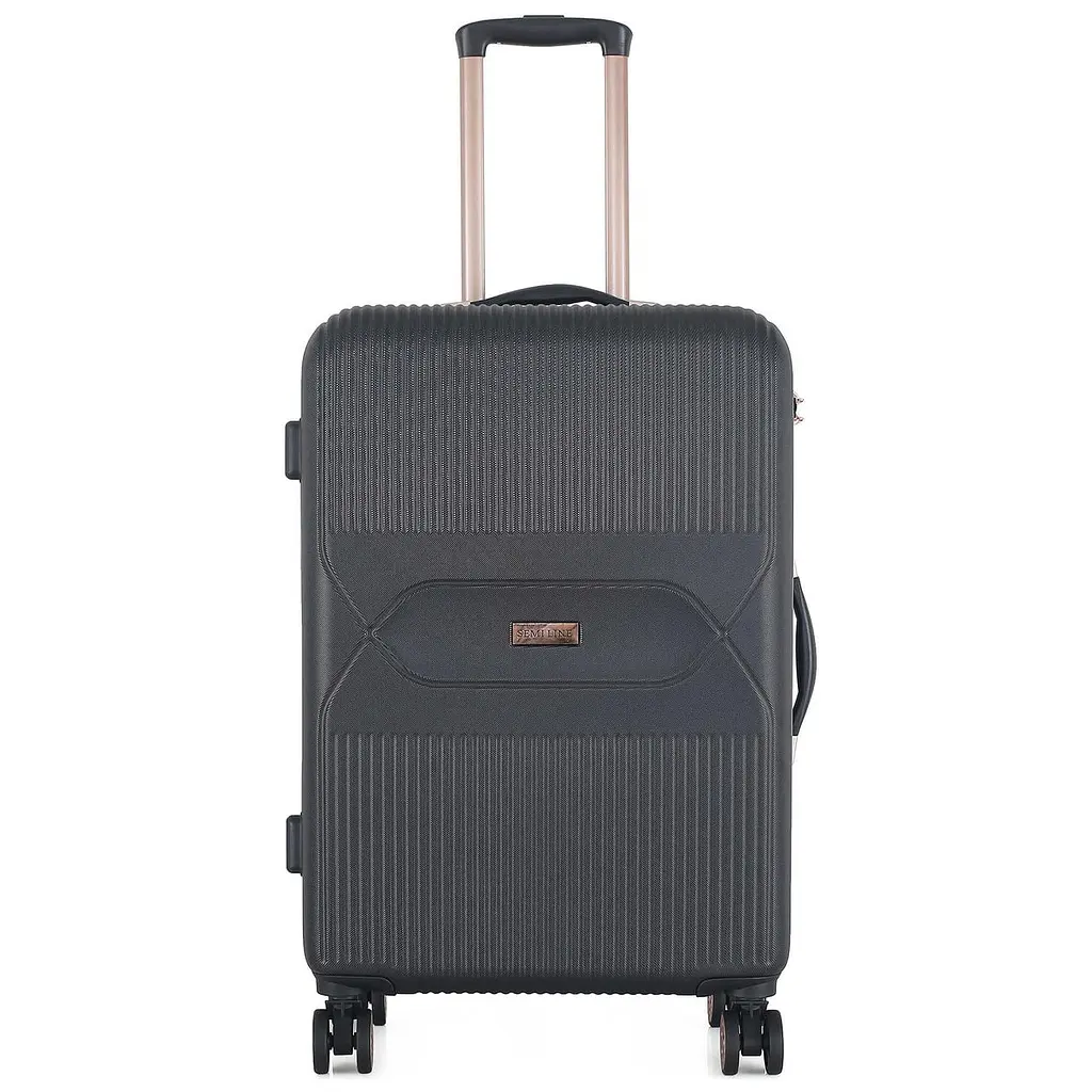 Валіза Semi Line 24" M Black (T5787-2) - фото 2