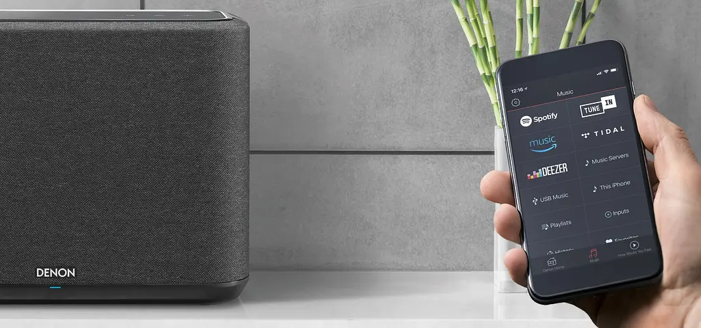 Бездротова Wi-Fi колонка DENON HOME 250 Black - фото 7