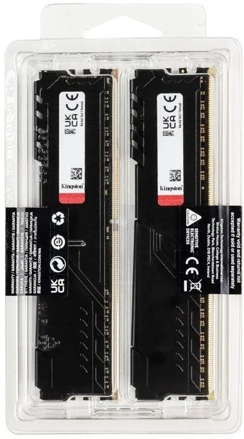 Пам'ять ПК DDR4 32GB KIT (16GBx2) 3200 FURY Beast Kingston teh0014350 - фото 6