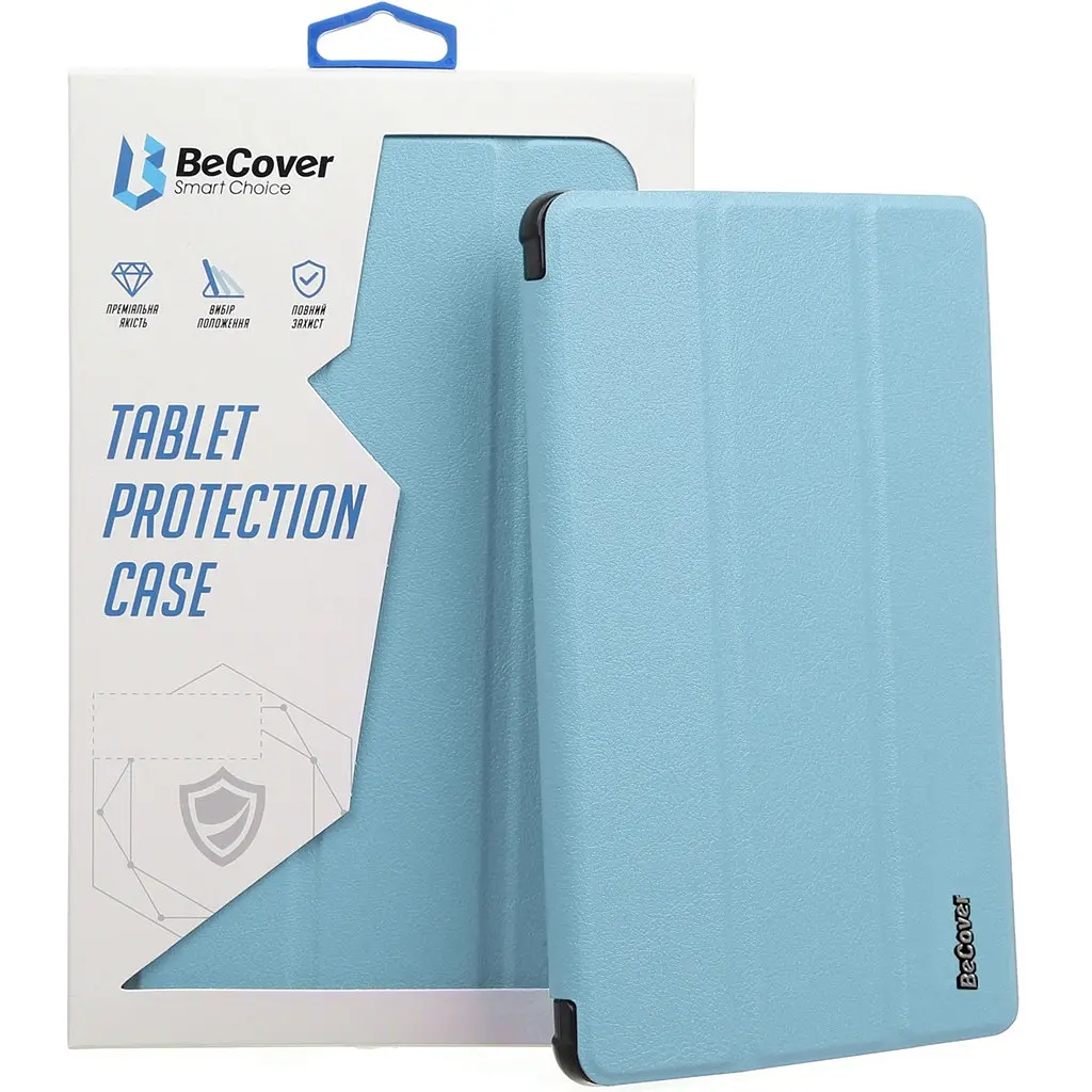 Чехол-книжка BeCover Smart Case Samsung Galaxy Tab S10 Plus SM-X820/SM-X826 Светло-голубой (712236)