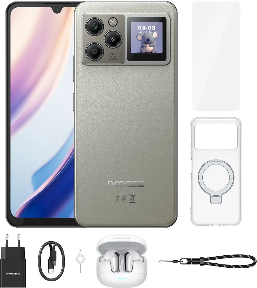 Смартфон Doogee M30 Pro VIP Edition 8/256GB Moonlight Grey (Global) NFC - фото 3