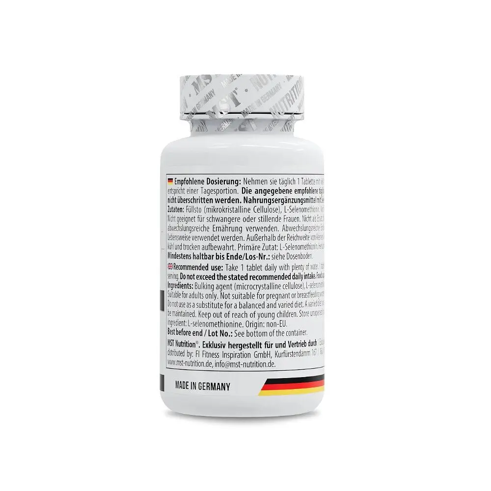 Селен MST Nutrition Selen 200 mcg, 180 таблеток - фото 3