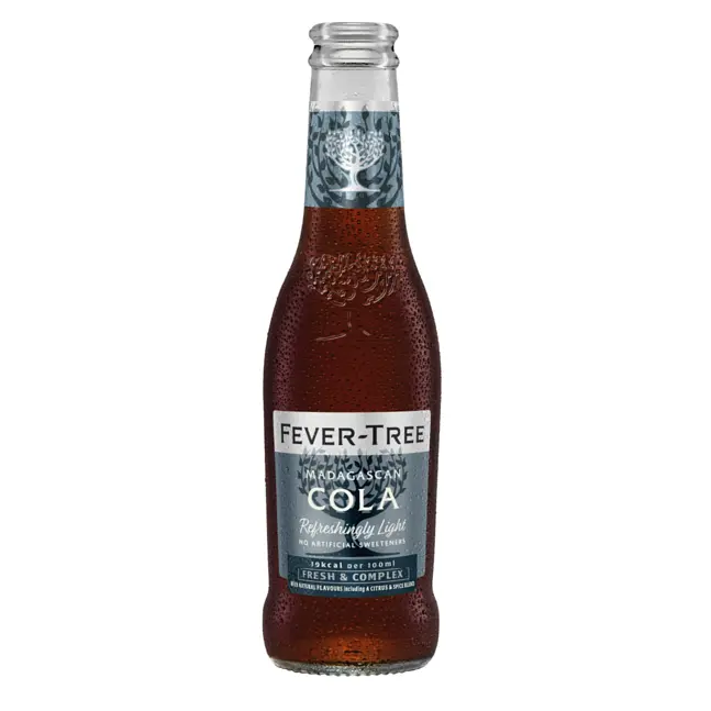 Ароматизований газований безалкогольний напій Fever Tree Refreshingly Light Madagascan Cola 0.2 л