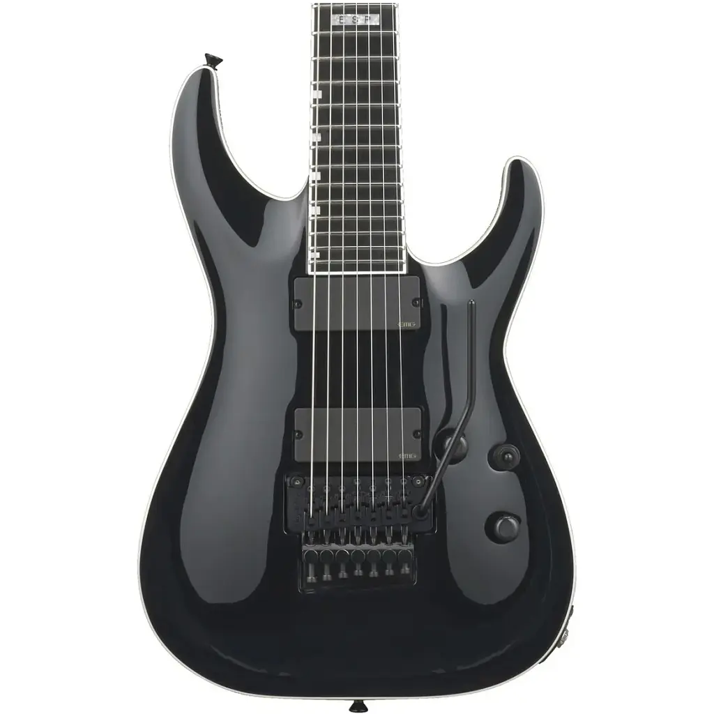 Електрогітара ESP E-II Horizon FR-7 Black [130802] - фото 6