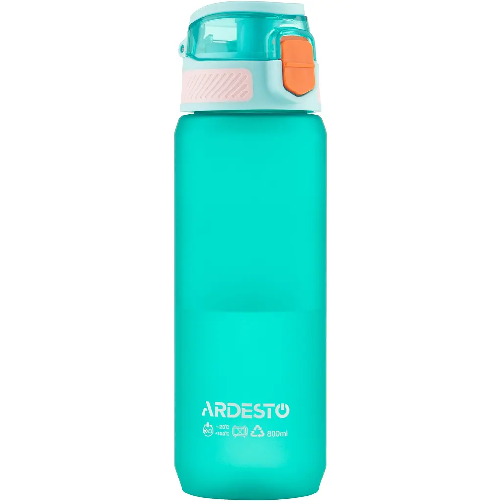 Бутылка для воды Ardesto Matte 800 мл голубая (AR2281MB) - фото 3