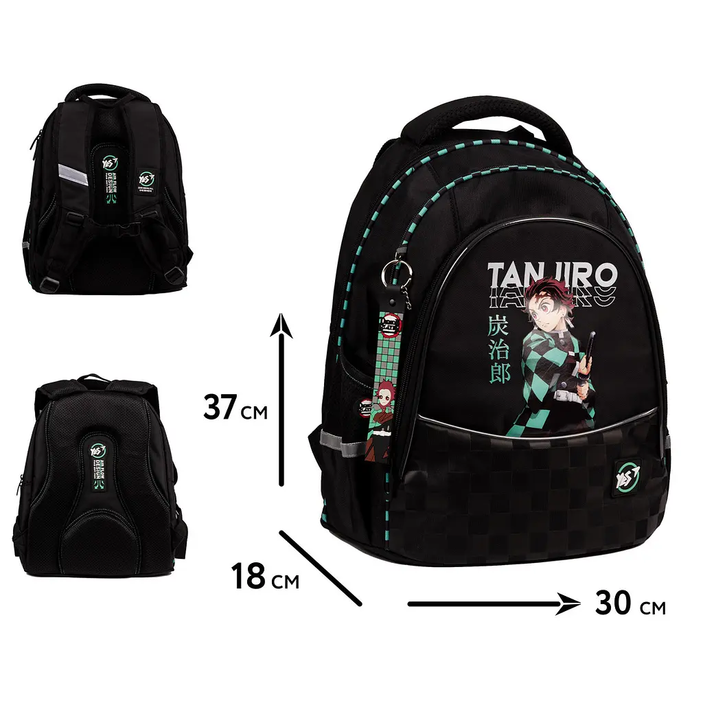 Рюкзак шкільний  ортопедичний шкільний YES Demon Slayer Tanjiro TS-52 - фото 2