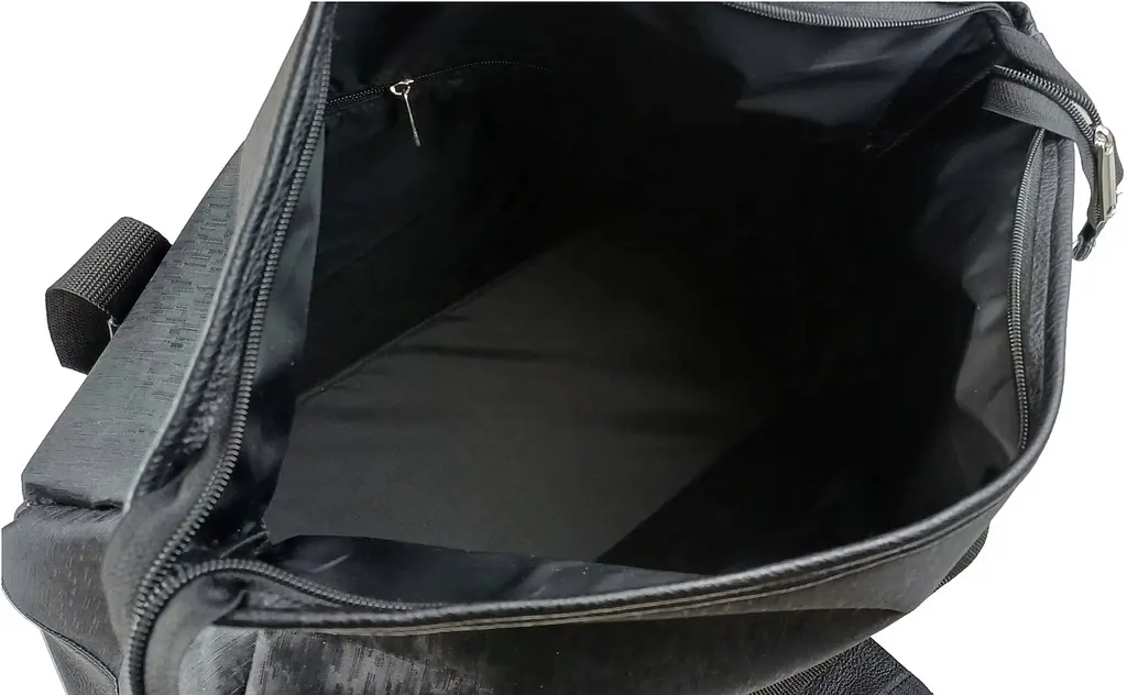 Сумка дорожня саквояж Wallaby 25L поліестер штучна шкіра Чорний - фото 6
