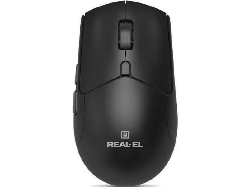 Миша REAL-EL RM-460 W Black (EL123200048)