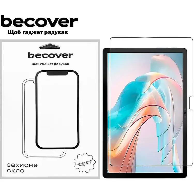 Захисне скло BeCover для Oscal Pad 13 10.1" (709616) - фото 2