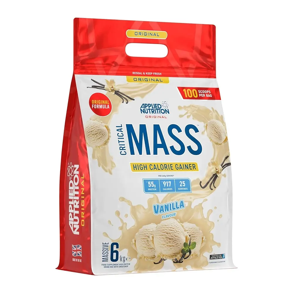 Гейнер Original Critical Mass, 6 кг Ваніль Applied Nutrition fit0024130