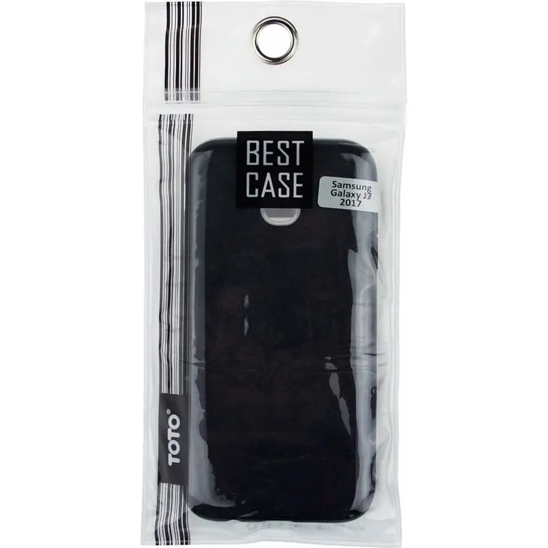 Чехол-накладка Toto TPU Shine Case Samsung J3 2017 Black - фото 2