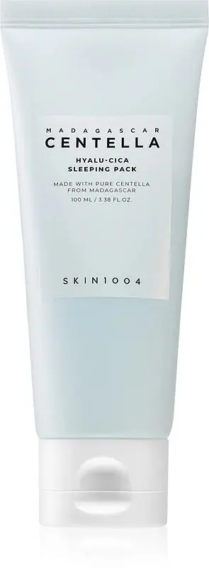 Зволожуюча нічна маска для зміцнення шкіри 100 мл SKIN1004 Madagascar Centella Hyalu-Cica Sleeping Pack - фото 2