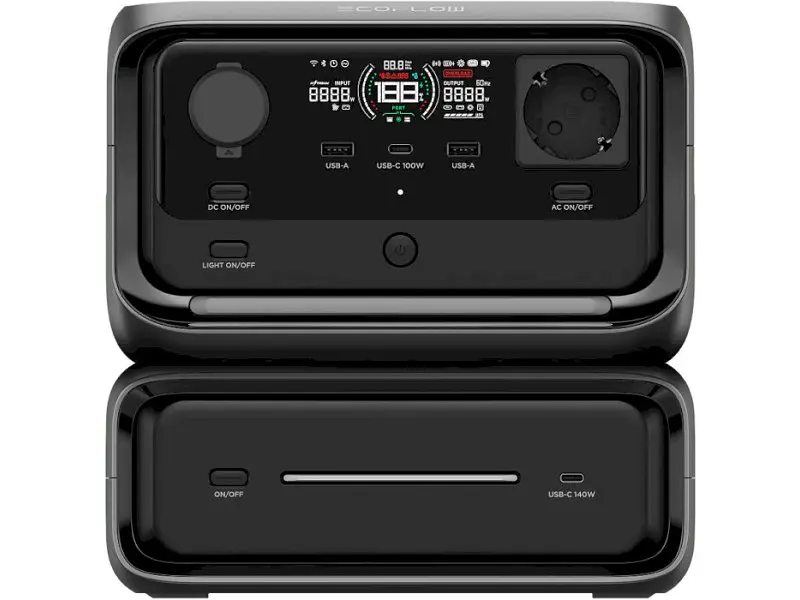 Комплект зарядної станції EcoFlow RIVER 3 Max (EFRIVER3Max-EU-CBOX) - фото 2
