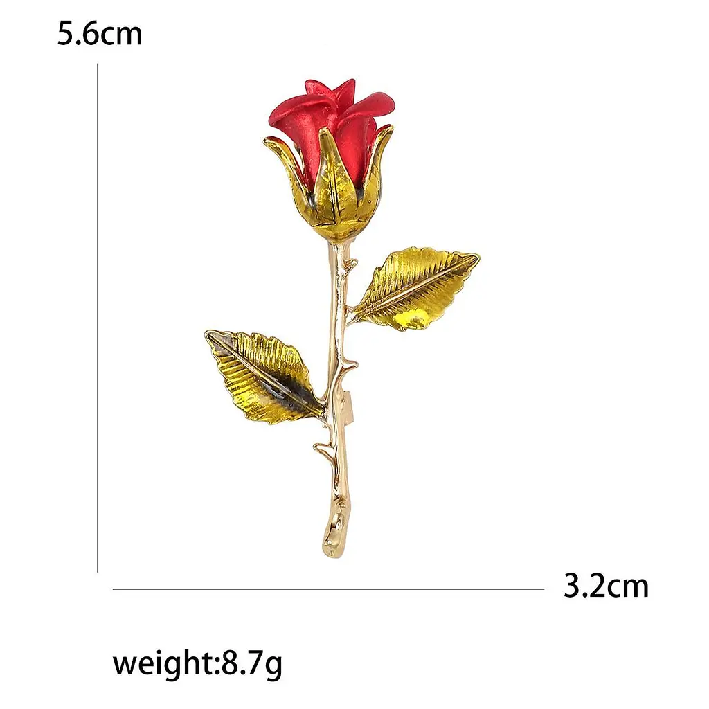 Брошь Роза (494693256) - фото 2