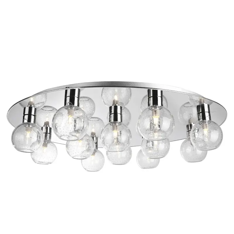 Люстра Brille потолочная молекула с подсветкой LED G9 40W CH (BL-659C/12) - фото 4