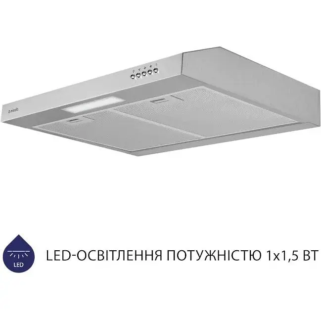 Витяжка пласка Minola HPL 612 I Нержавіюча сталь - фото 3