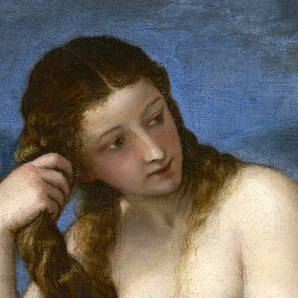 Інтер'єрна картина Венера, що піднімається з моря. Тіціан, Titian, Venus Rising from the Sea, інтер'єрний декор, 60×45 см (id6977) - фото 5