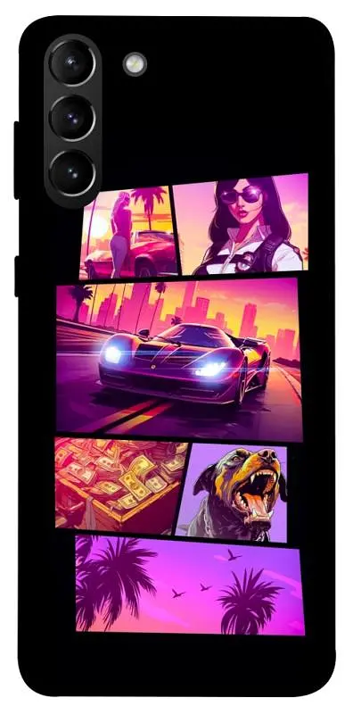 TPU чохол Demsky GTA vibes для Samsung Galaxy S21+