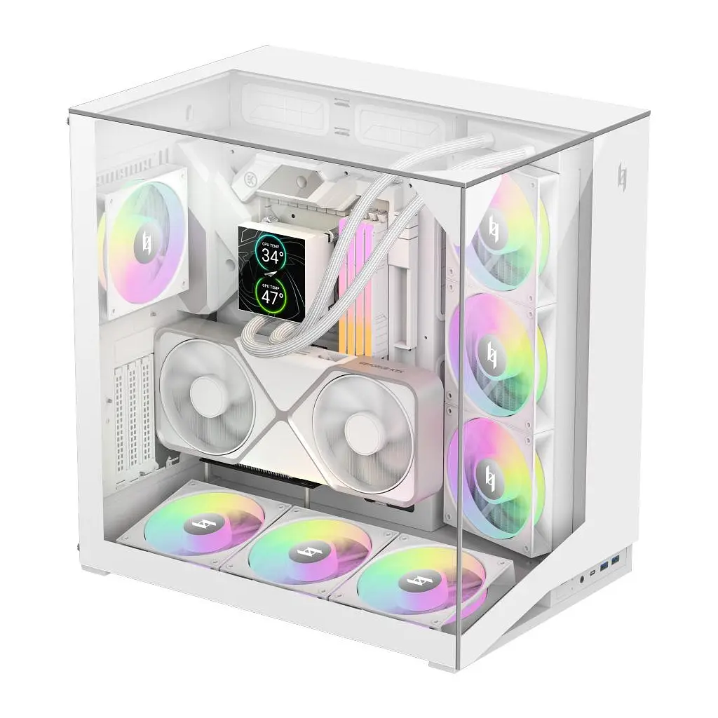Корпус для ПК Gamemax NEX C56 VC WH - фото 3