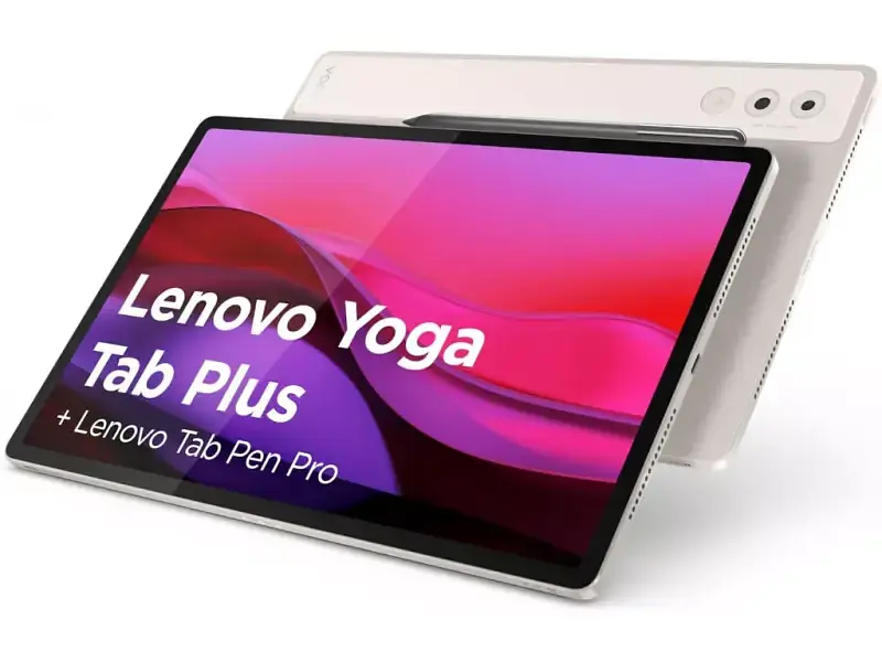 Планшет Lenovo Yoga Tab Plus 16/256GB WiFi Seashell + Pen (ZAEG0153DE) - фото 2