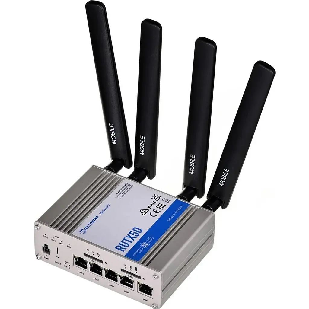 Модем 5G/4G + Wi-Fi роутер Teltonika RUTX50 - фото 4