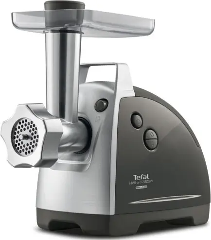 Tefal М'ясорубка HV8 Successor, 2200Вт, 4.5кг/хв, 3 решітки, насадка для ковбас, кеббе, 4 терки, пластик/метал, чорний - фото 2