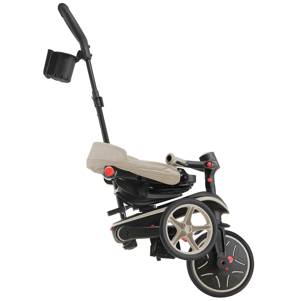 Велосипед детский Globber Explorer Trike Foldable 4в1 до 20 кг песочный (732-466-2) - фото 17