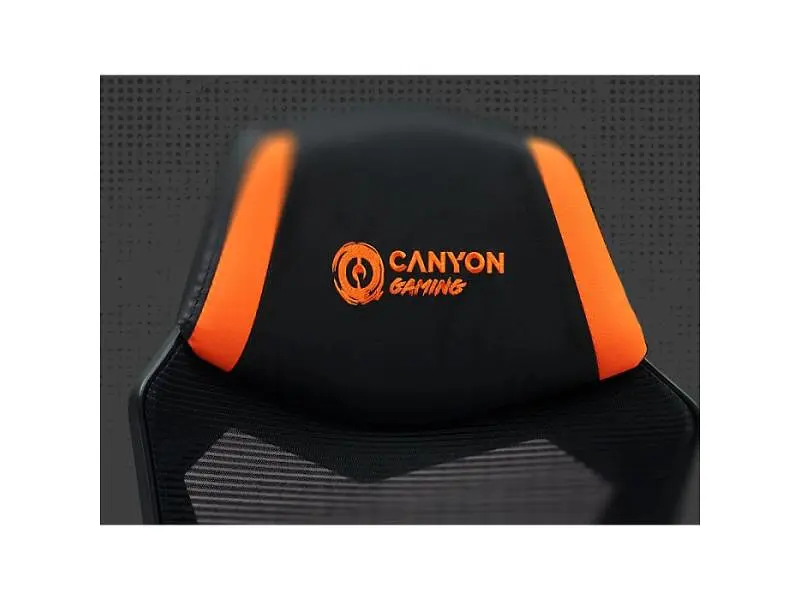 Комп'ютерне крісло для геймера Canyon Flow MCH01 Mesh Black/Orange (CNE-MCH01) - фото 7