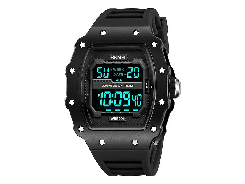 Чоловічий наручний годинник 2296MTBKBK Matte Black Skmei acs0030043 - фото 3