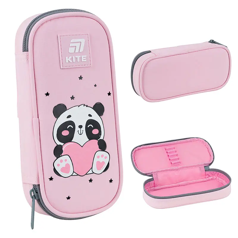 Пенал Kite Panda розовый (K25-662-9) - фото 2